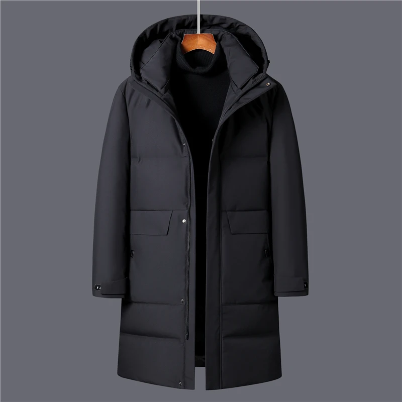 Nice Brand Winter Long Down Jacket Men Warm Winter White Duck Down Coat Thick Warm Black Long Parka Men Overcoat High Quality
Nice Brand Winter Long Down Jacket Men Warm Winter White Duck Down Coat Thick Warm Black Long Parka Men Overcoat High Quality