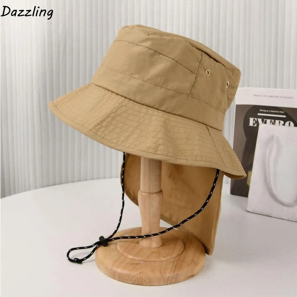 Waterproof Foldable Bucket Hat UPF 50+ With Shawl Anti-UV Fishman Hat Sun Protection Solid Color Wide Brim Sun Hat Travel
Waterproof Foldable Bucket Hat UPF 50+ With Shawl Anti-UV Fishman Hat Sun Protection Solid Color Wide Brim Sun Hat Travel