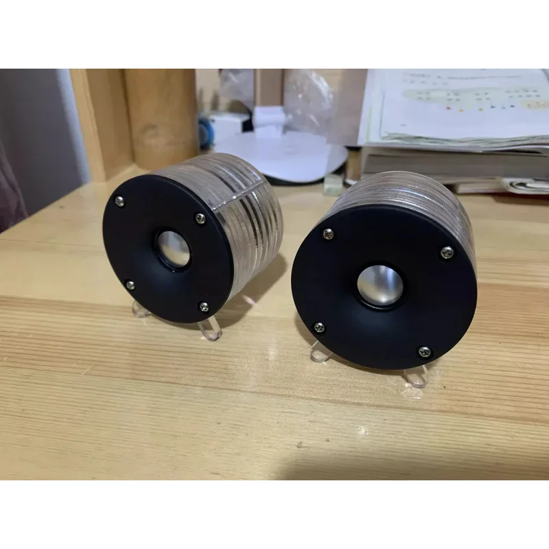 A-1044 3 Inch Tweeter Transparent Speaker Aluminum Tweeter Ultra High Speaker Silk Membrane Tweeter 1Pair
A-1044 3 Inch Tweeter Transparent Speaker Aluminum Tweeter Ultra High Speaker Silk Membrane Tweeter 1Pair