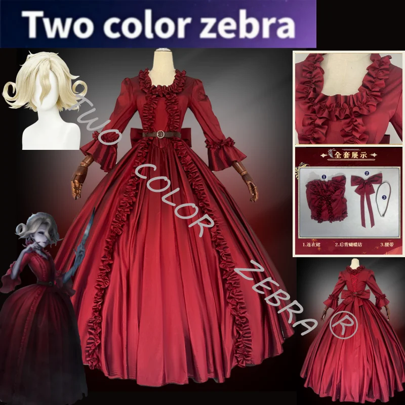 Identity V Bloody Queen Mary Cosplay Costume Victorian Red Ball Gown Long Sleeve Ruffled Gorgeous Dress for Evening Halloween
Identity V Bloody Queen Mary Cosplay Costume Victorian Red Ball Gown Long Sleeve Ruffled Gorgeous Dress for Evening Halloween