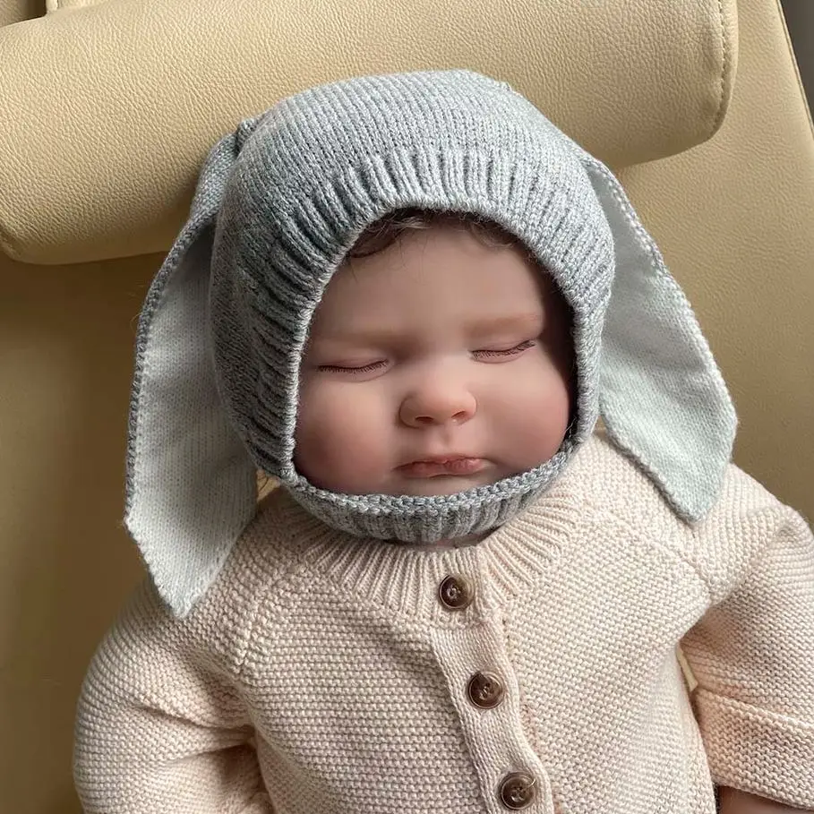 JANEFUR Kids Winter Hat Warm Cute Earflaps Cap with Rabbit Ears Wholesale Children Girl Baby Knit Hats
JANEFUR Kids Winter Hat Warm Cute Earflaps Cap with Rabbit Ears Wholesale Children Girl Baby Knit Hats