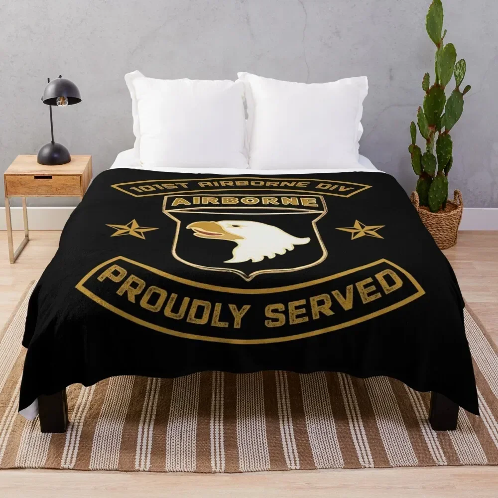 Paratrooper 101st Airborne Divition Proudly Served Throw Blanket Plaid Comforter Blanket valentine gift ideas Retro Blankets
Paratrooper 101st Airborne Divition Proudly Served Throw Blanket Plaid Comforter Blanket valentine gift ideas Retro Blankets