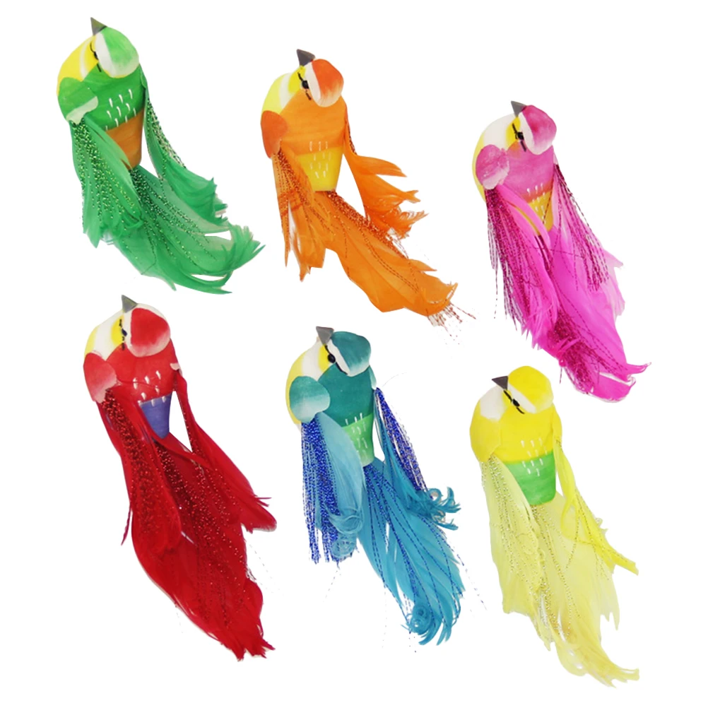 6pcs Simulated Decoration Durable Foam Fake Birds For Garden Adornment for Garden Home Wedding Party Landscape Office
6pcs Simulated Decoration Durable Foam Fake Birds For Garden Adornment for Garden Home Wedding Party Landscape Office