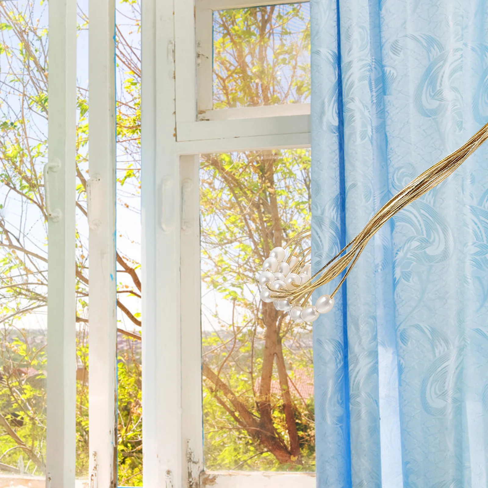 2pcs Pearl Curtain Tieback Decorative Drape Ties For Living Room Bedroom Kitchen Bathroom Office Studio Home Decor Rustic Rope
2pcs Pearl Curtain Tieback Decorative Drape Ties For Living Room Bedroom Kitchen Bathroom Office Studio Home Decor Rustic Rope