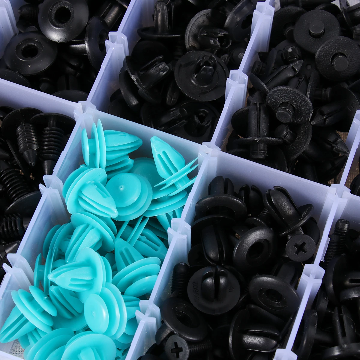 555pcs Automotive Push Pins Snap Clips Set for Car Door Panel Trim Bumper Retainers Sealing Strip Fasteners Heavy Duty
555pcs Automotive Push Pins Snap Clips Set for Car Door Panel Trim Bumper Retainers Sealing Strip Fasteners Heavy Duty