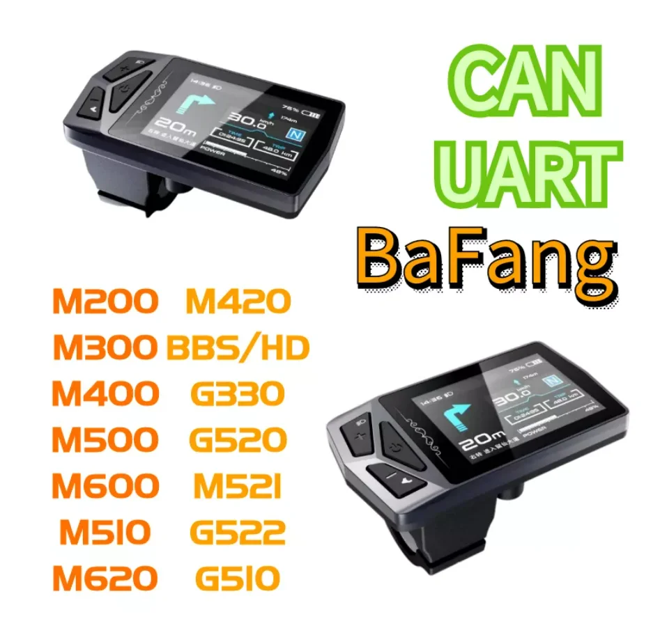 Цветной дисплей Bafang-Mid Motor, Bluetooth, ЖК-дисплей, напоминание о компьютерном вызове, напоминание о вызове, навигация, BBS0102, G340, M510, M600
Цветной дисплей Bafang-Mid Motor, Bluetooth, ЖК-дисплей, напоминание о компьютерном вызове, напоминание о вызове, навигация, BBS0102, G340, M510, M600