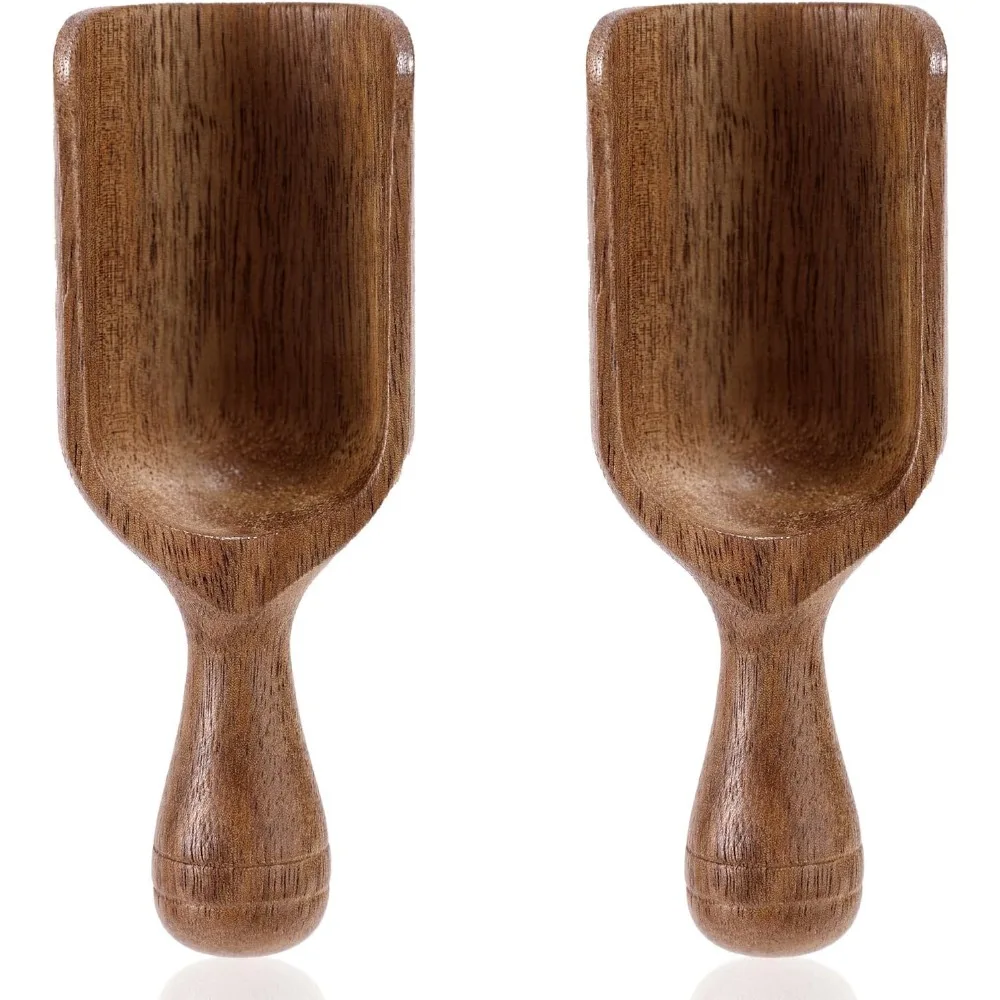 2pcs Mini Acacia Wood Coffee Spoons, Multipurpose Tablespoon Scoops Small Wooden Measuring Spoons Kitchen Tool for Jars Canister
2pcs Mini Acacia Wood Coffee Spoons, Multipurpose Tablespoon Scoops Small Wooden Measuring Spoons Kitchen Tool for Jars Canister