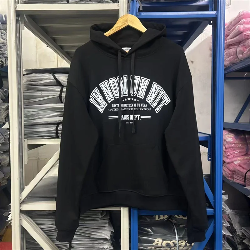 Autumn Winter High-Quality Fashion Sweatshirt Hooded Men Women Casual Loose Letters Print IH NOM UH NIT PARLIS Hoodie Pullover
Autumn Winter High-Quality Fashion Sweatshirt Hooded Men Women Casual Loose Letters Print IH NOM UH NIT PARLIS Hoodie Pullover