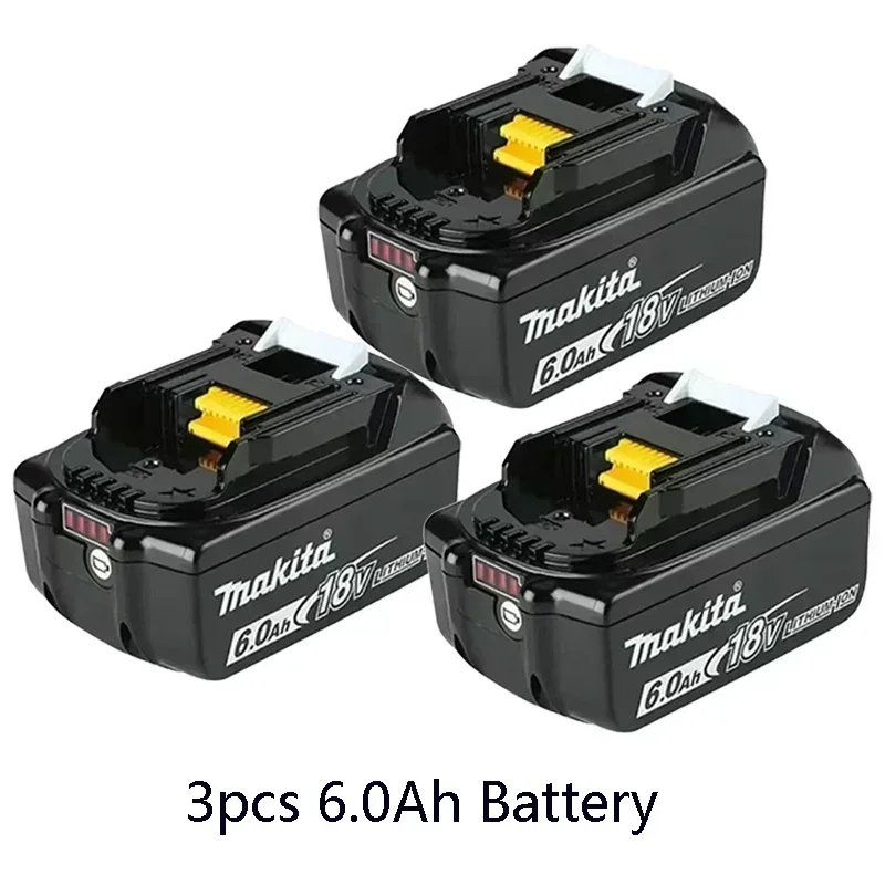 100% Original Makita 18V Rechargeable Battery 18V 6000Ah Lithium Ion Cell With Battery indicator For Makita Power Tools Battery
100% Original Makita 18V Rechargeable Battery 18V 6000Ah Lithium Ion Cell With Battery indicator For Makita Power Tools Battery