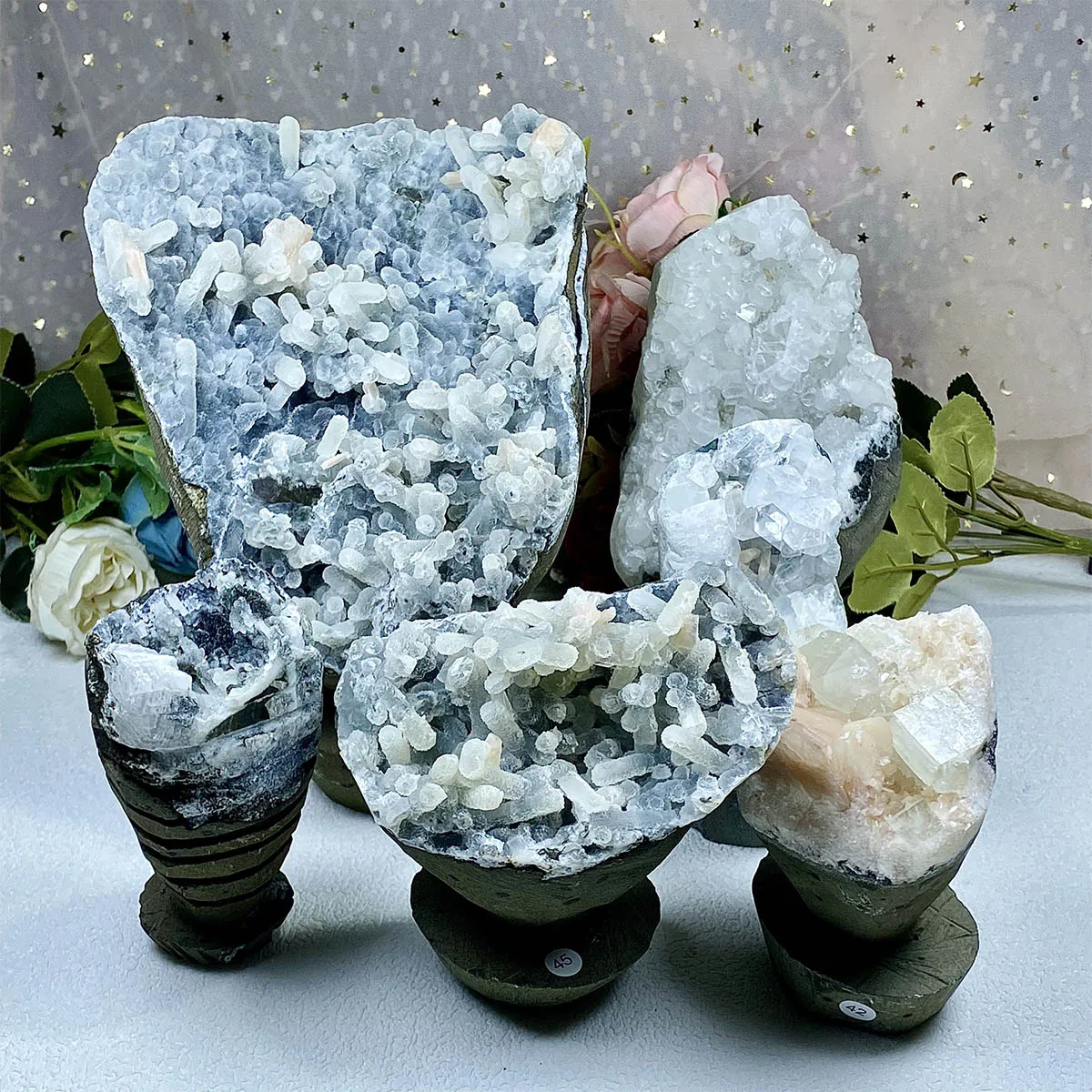 1PC Natural Apophyllite Crystal Mineral Specimen Home Decoration Reiki Energy Healing Gem Gift
1PC Natural Apophyllite Crystal Mineral Specimen Home Decoration Reiki Energy Healing Gem Gift