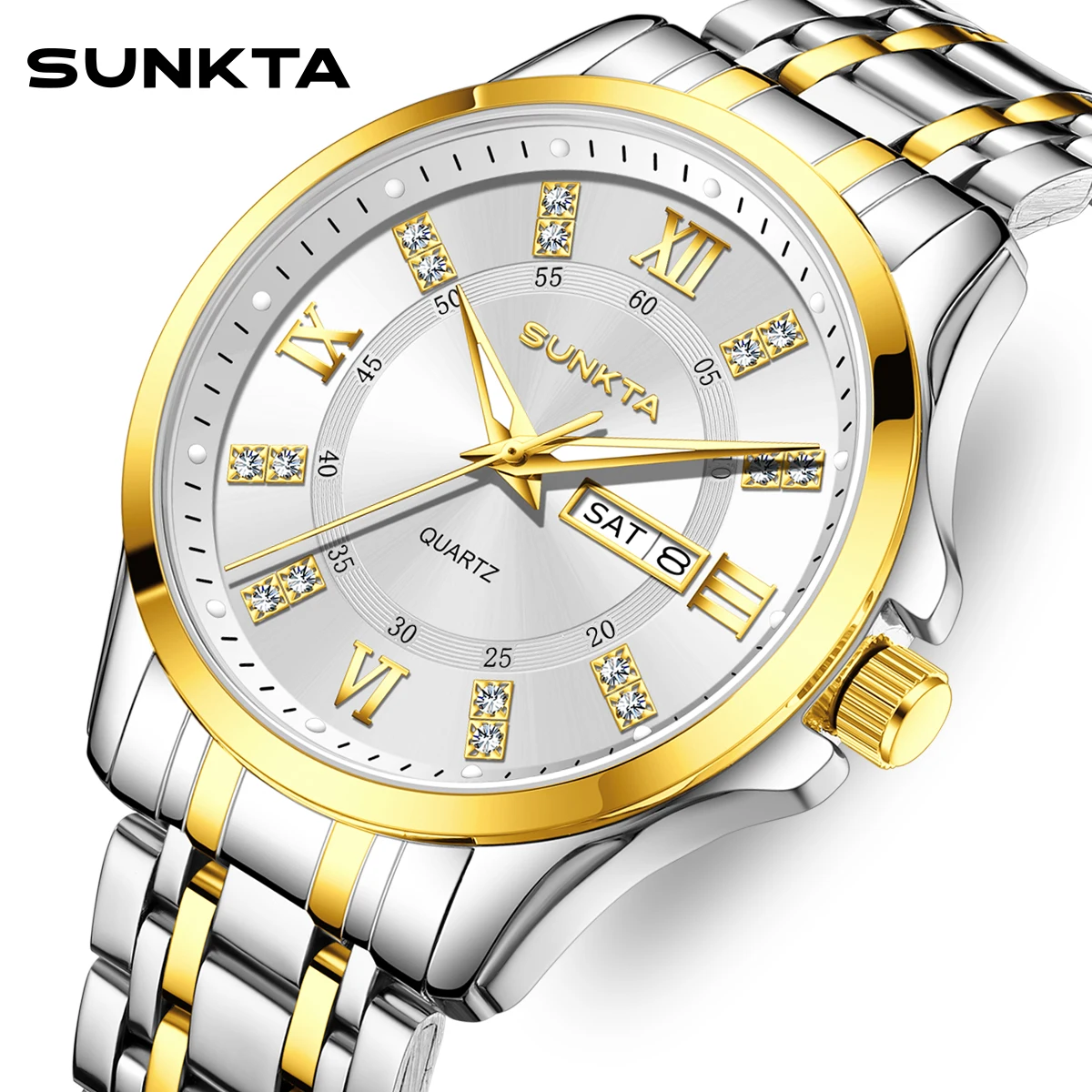 SUNKTA mens wristwatch Dual Calendar Display Business Versatile Fashion Quartz Clock Waterproof Casual men sports watches reloj
SUNKTA mens wristwatch Dual Calendar Display Business Versatile Fashion Quartz Clock Waterproof Casual men sports watches reloj