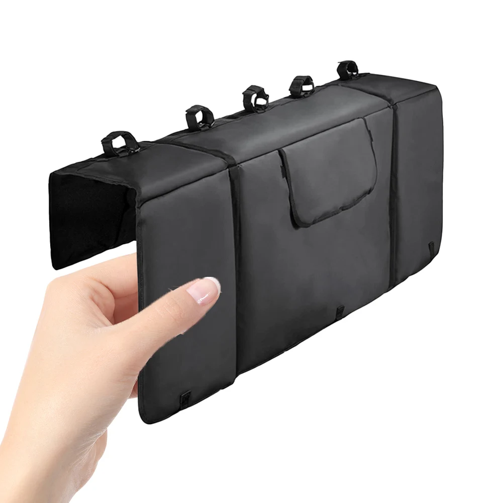 Mountain Bike Tailgate Pad Holds Up To 5 Bikes Truck Tailgate Bike Pad with Fixing Strap Truck Accessories for Bicycle
Mountain Bike Tailgate Pad Holds Up To 5 Bikes Truck Tailgate Bike Pad with Fixing Strap Truck Accessories for Bicycle