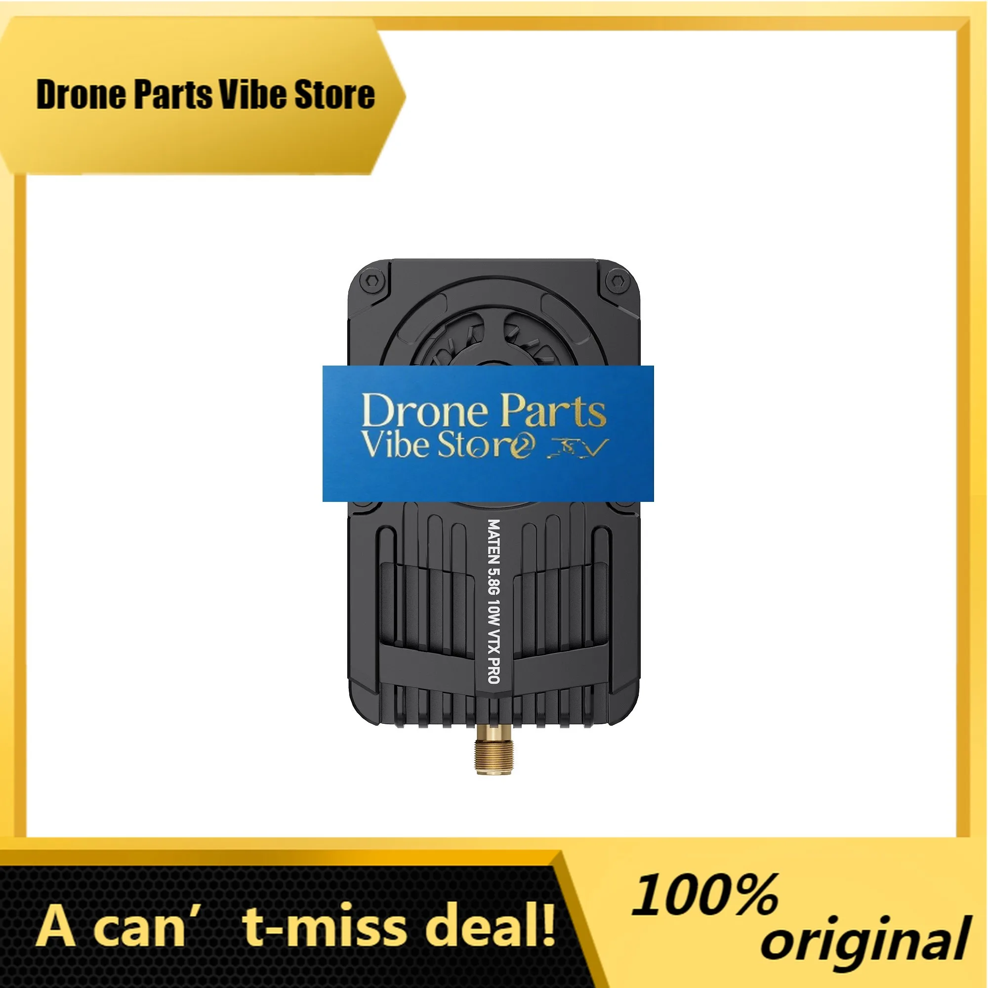 DronePGEPRC MATEN 5.8G 10W VTX PRO 4884-6184MHz 104CH Transmitter 25mW/2.5W/5W/10W Image Transmission Of The Rc Aircraft Is Stab
DronePGEPRC MATEN 5.8G 10W VTX PRO 4884-6184MHz 104CH Transmitter 25mW/2.5W/5W/10W Image Transmission Of The Rc Aircraft Is Stab