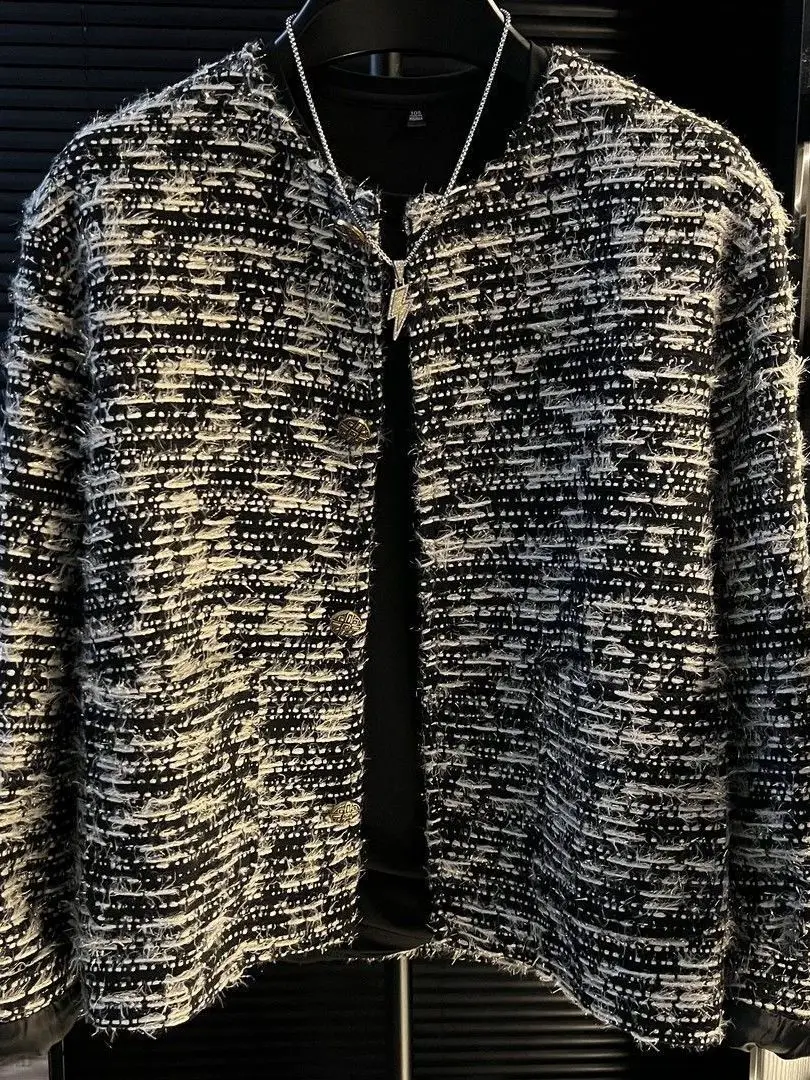 High-End Korean Sle Men's Jaet without Collar Tag Removed Faionable Trendy Long Sve Upper Apparel for Young Men
High-End Korean Sle Men's Jaet without Collar Tag Removed Faionable Trendy Long Sve Upper Apparel for Young Men