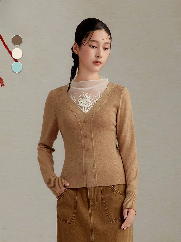 Fashionable Short Style Women's Base Shirt Fake Two-Piece High-Waisted Slim Fit Korean Style Polyester Fiber Long Sleeve Top
Fashionable Short Style Women's Base Shirt Fake Two-Piece High-Waisted Slim Fit Korean Style Polyester Fiber Long Sleeve Top