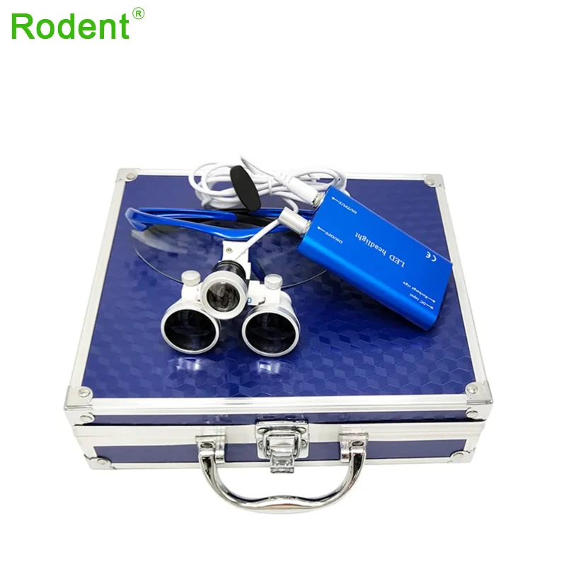 Dental Loupe Glasses Type 5W LED Lighting Lab Medical Loupes Magnifier Dentists 2.5X or 3.5x420mm Metal Eyeglass Frame Aluminum
Dental Loupe Glasses Type 5W LED Lighting Lab Medical Loupes Magnifier Dentists 2.5X or 3.5x420mm Metal Eyeglass Frame Aluminum