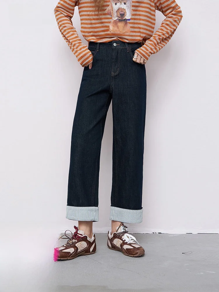 Джинсы женские прямые с высокой талией, зауженные, повседневные, на молнии, для осени
Джинсы женские прямые с высокой талией, зауженные, повседневные, на молнии, для осени