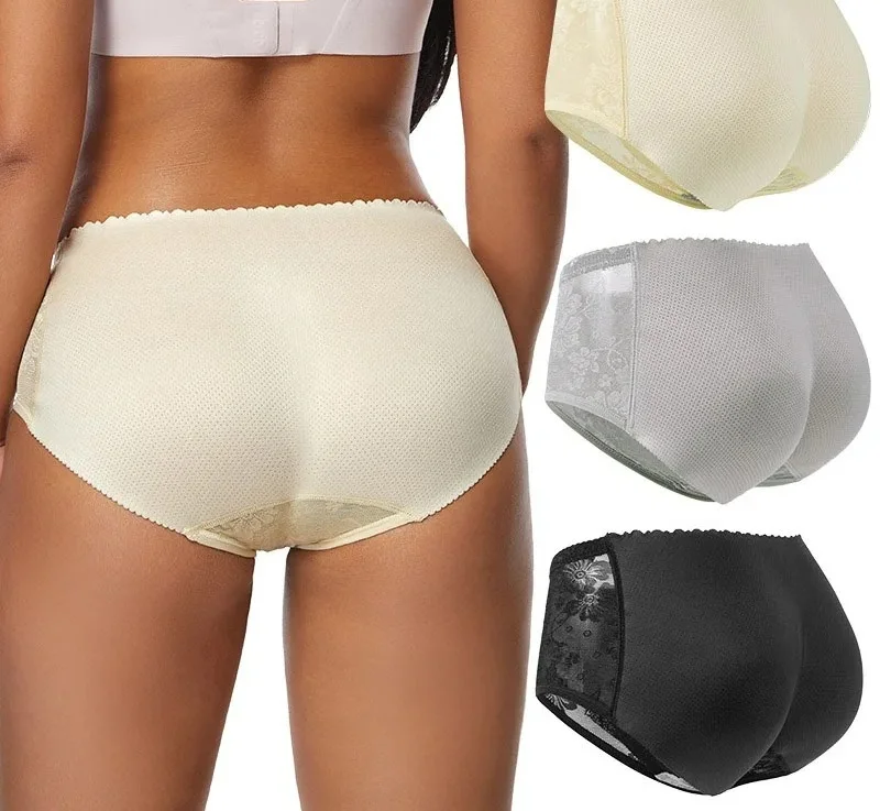 KUCLUT Sexy Lace Cotton Crotchmesh Jacquard Fabric Breathable Butt Enhancer Body Shaper Panties Butt Lifter Enhancer Shapewear
KUCLUT Sexy Lace Cotton Crotchmesh Jacquard Fabric Breathable Butt Enhancer Body Shaper Panties Butt Lifter Enhancer Shapewear