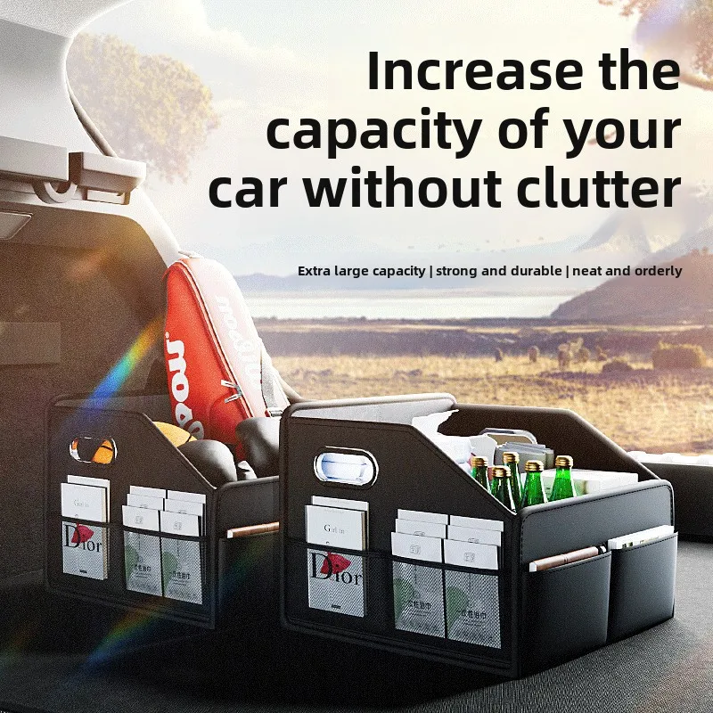 Car trunk storage box, car storage box, car supplies trunk finishing, sundries storage artifact, foldable luggage organizer
Car trunk storage box, car storage box, car supplies trunk finishing, sundries storage artifact, foldable luggage organizer