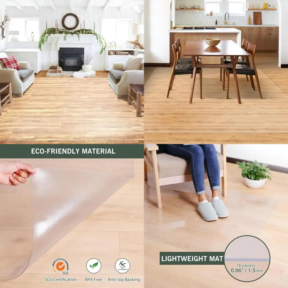 8x12 Feet Water-Resistant Home Floor Mat, Anti-Slip Rug for Living Spaces, Dining, Office, and Laundry Room
8x12 Feet Water-Resistant Home Floor Mat, Anti-Slip Rug for Living Spaces, Dining, Office, and Laundry Room