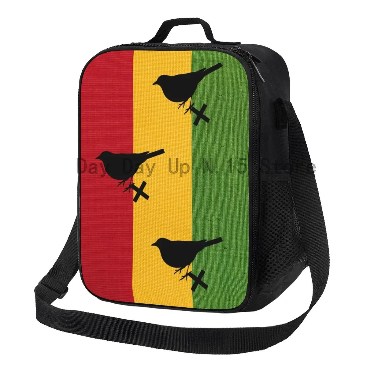 Custom Ajax 3 Little Birds Lunch Bag Women Warm Cooler Insulated Lunch Box for Kids School Children
Custom Ajax 3 Little Birds Lunch Bag Women Warm Cooler Insulated Lunch Box for Kids School Children