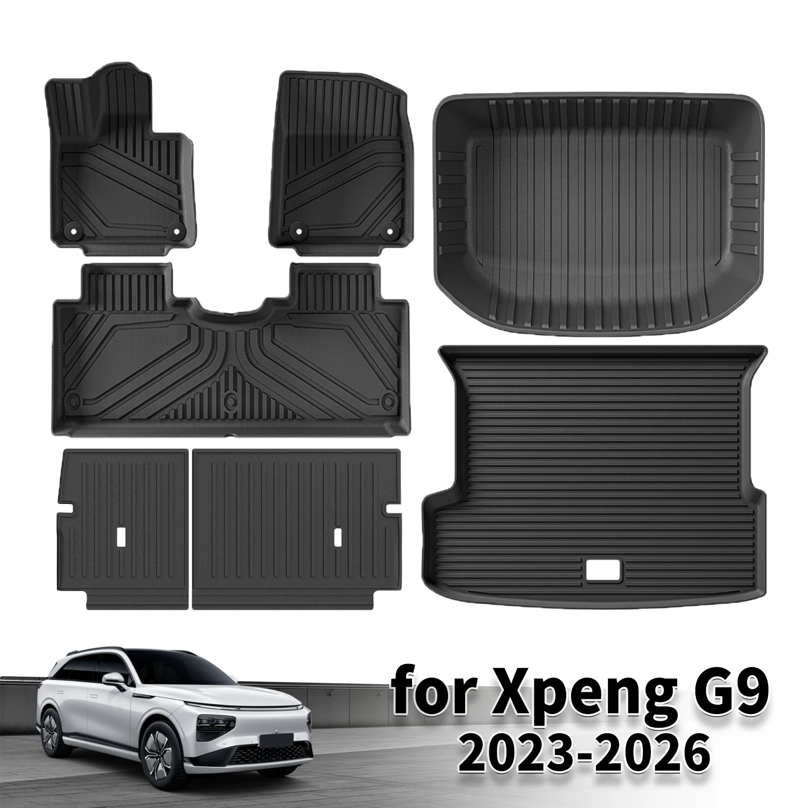 for Xpeng G9 2023 2024 2025 2026 Waterproof TPE Car Mats 3D Laser Scanning Perfect Fit Odorless Accessories Easy Clean
for Xpeng G9 2023 2024 2025 2026 Waterproof TPE Car Mats 3D Laser Scanning Perfect Fit Odorless Accessories Easy Clean