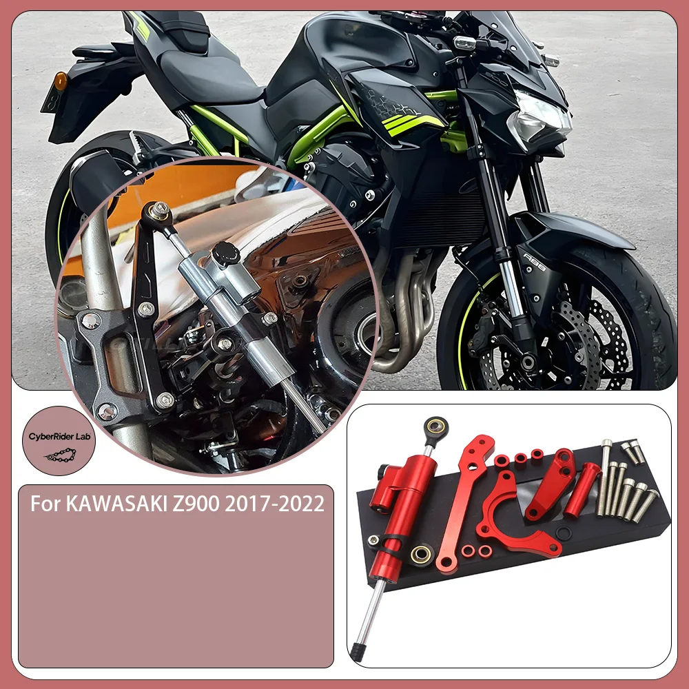 For KAWASAKI Z900 2017-2022 Motorcycle CNC Adjustable Steering Damper Stabilizer Kit - Back to School Gift for Riders
For KAWASAKI Z900 2017-2022 Motorcycle CNC Adjustable Steering Damper Stabilizer Kit - Back to School Gift for Riders