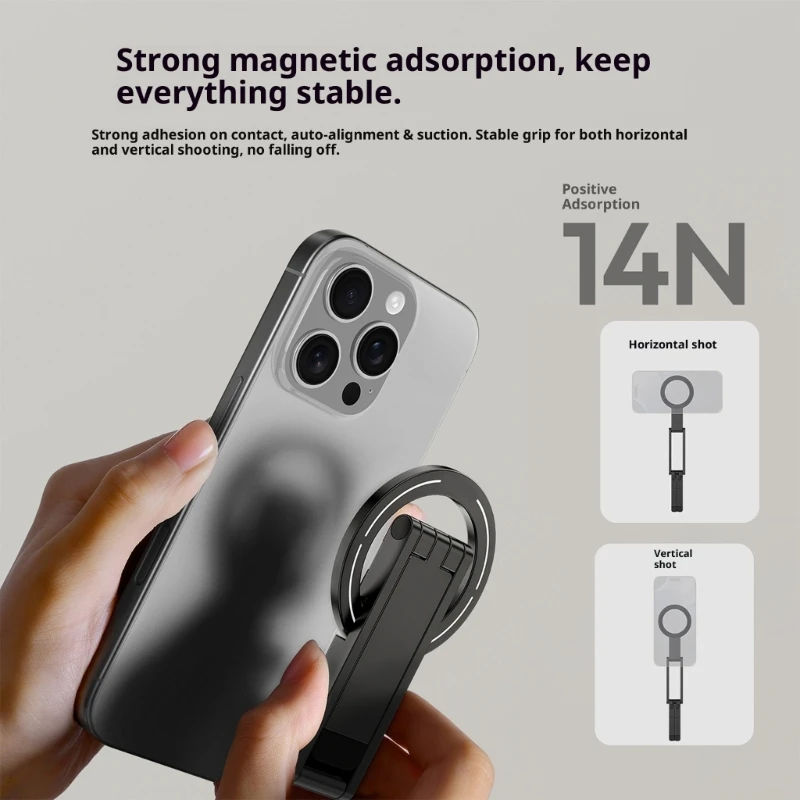 Многофункциональный магнитный держатель, портативный/настольный штатив, подставка для телефона 17, 16, 15, алюминиевый складной
Многофункциональный магнитный держатель, портативный/настольный штатив, подставка для телефона 17, 16, 15, алюминиевый складной