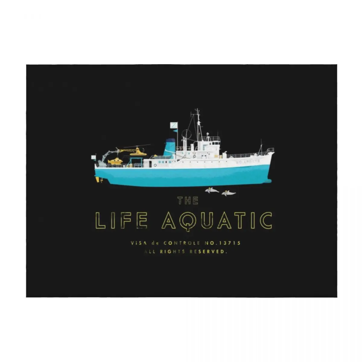 The Life Aquatic With Steve Zissou Throw Blanket Bed funny gift Flannels Bed linens Blankets
The Life Aquatic With Steve Zissou Throw Blanket Bed funny gift Flannels Bed linens Blankets