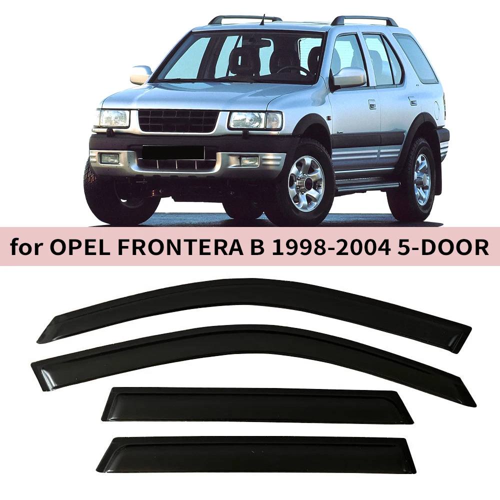 Оконный козырек для Opel Frontera B 5-двери 1998 1999 2000 2001 2002 2003 2004, ветровые дефлекторы, защита от дождя, дверной козырек, вентиляционные шторы
Оконный козырек для Opel Frontera B 5-двери 1998 1999 2000 2001 2002 2003 2004, ветровые дефлекторы, защита от дождя, дверной козырек, вентиляционные шторы