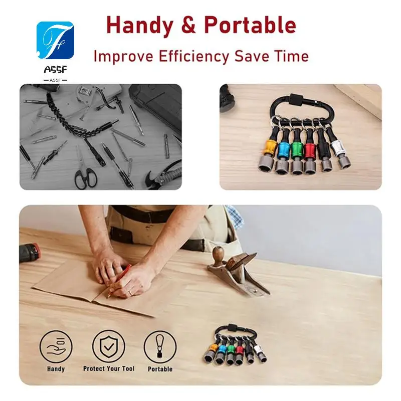 A55F-14Pcs Power Nuts Driver Drill Bit Tools Set Metric Socket Wrench Screw 1/4 Inch Driver Hex Keys, And 6Pcs 1/4 Inch Hex
A55F-14Pcs Power Nuts Driver Drill Bit Tools Set Metric Socket Wrench Screw 1/4 Inch Driver Hex Keys, And 6Pcs 1/4 Inch Hex