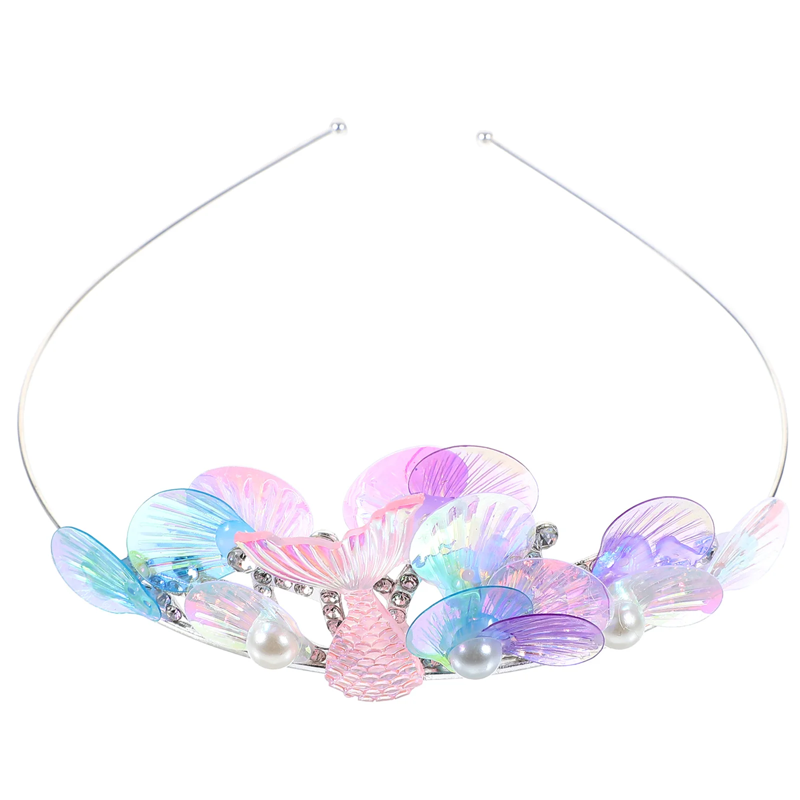 Mermaid Hair Crown Headpiece Band Girls Nautical Headband Headbands Rhinestone Party Decor Child
Mermaid Hair Crown Headpiece Band Girls Nautical Headband Headbands Rhinestone Party Decor Child