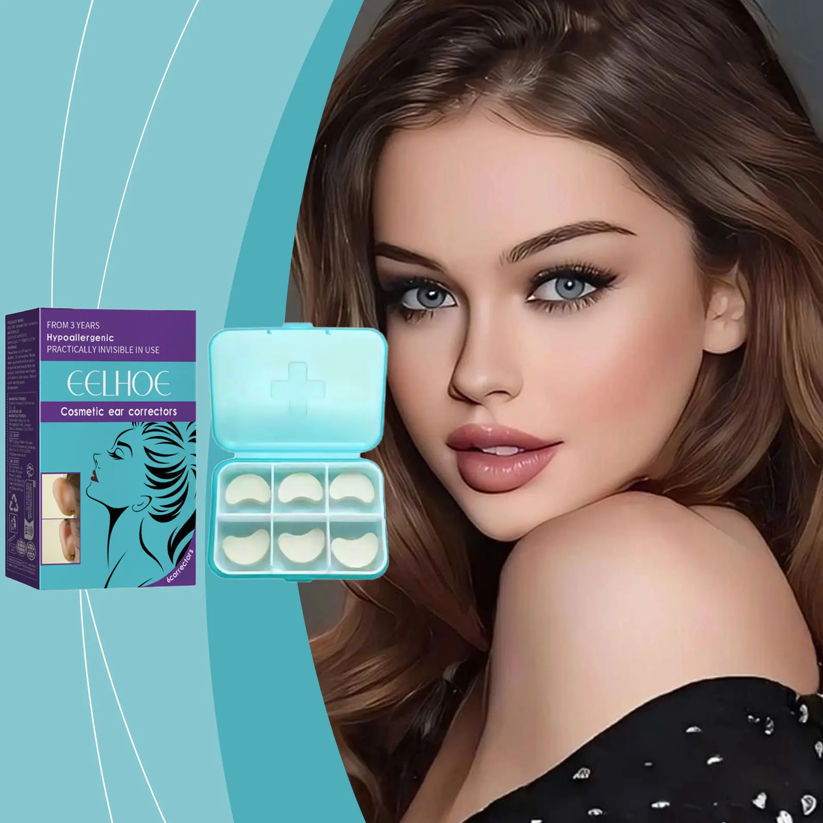  EELHOE 6/18/30 шт., наклейки с ушками эльфа, корректор для ушей, самоклеящиеся наклейки, лента для ушей эльфа, силиконовые патчи, уход за красотой, макияж
EELHOE 6/18/30 шт., наклейки с ушками эльфа, корректор для ушей, самоклеящиеся наклейки, лента для ушей эльфа, силиконовые патчи, уход за красотой, макияж