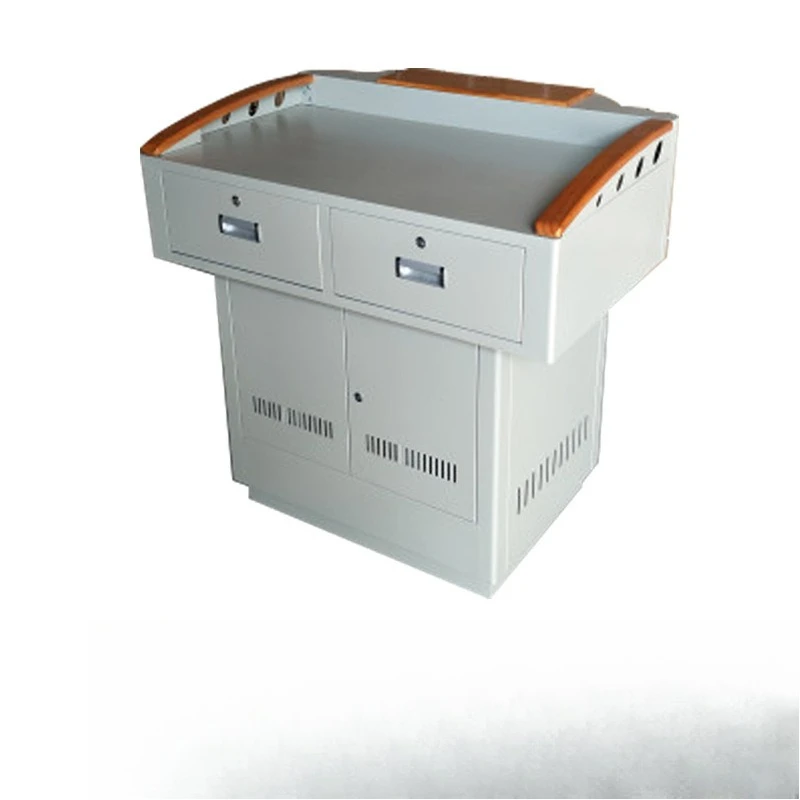 University multimedia steel podium Multifunctional audio-visual teaching central control lectern Vertical steel lectern
University multimedia steel podium Multifunctional audio-visual teaching central control lectern Vertical steel lectern