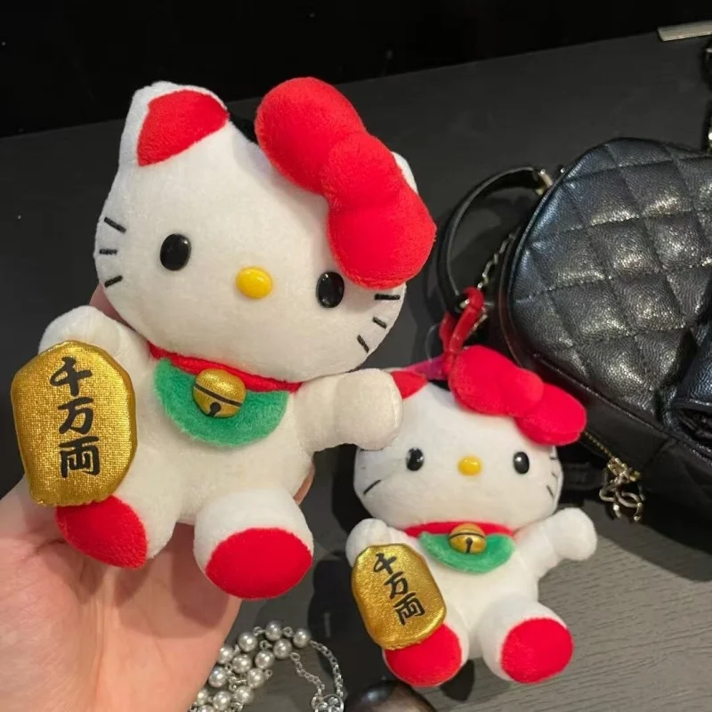 Sanrio Maneki-neko Hello kitty Plush doll Animal Plush knapsack Pendant Cartoon Lucky kitty Cat bag accessoires Ornament Gift
Sanrio Maneki-neko Hello kitty Plush doll Animal Plush knapsack Pendant Cartoon Lucky kitty Cat bag accessoires Ornament Gift