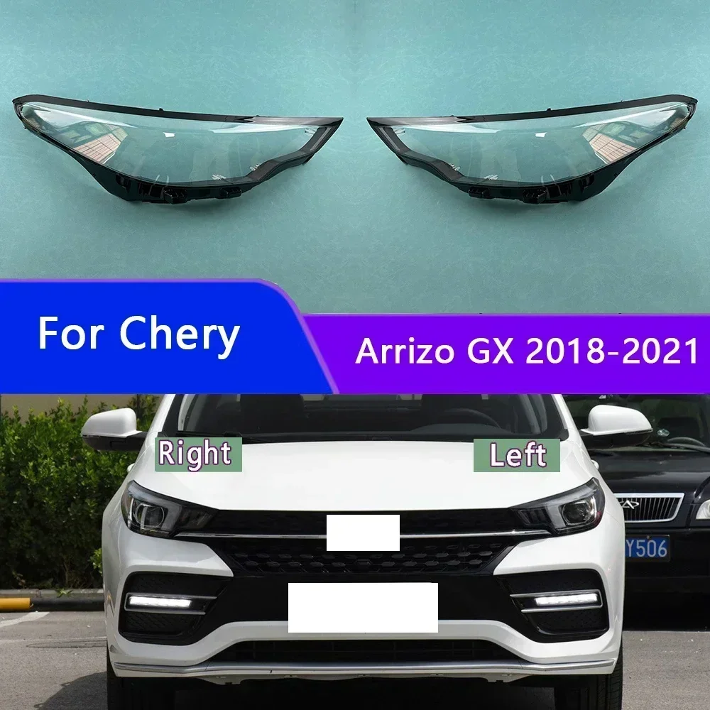 For Chery Arrizo GX 2018-2021 Car Accessories Headlight Cover Headlamp Shell Transparent Lampshade Case Lens Plexiglass
For Chery Arrizo GX 2018-2021 Car Accessories Headlight Cover Headlamp Shell Transparent Lampshade Case Lens Plexiglass
