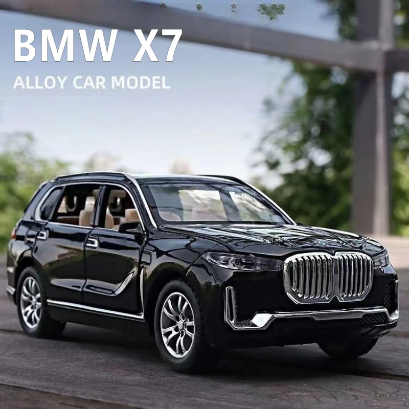 1:24 BMW X7 SUV Car Model Diecast Vehicles Alloy Toy Simulation Sound Light Car Toy Gifts For Children Gift
1:24 BMW X7 SUV Car Model Diecast Vehicles Alloy Toy Simulation Sound Light Car Toy Gifts For Children Gift