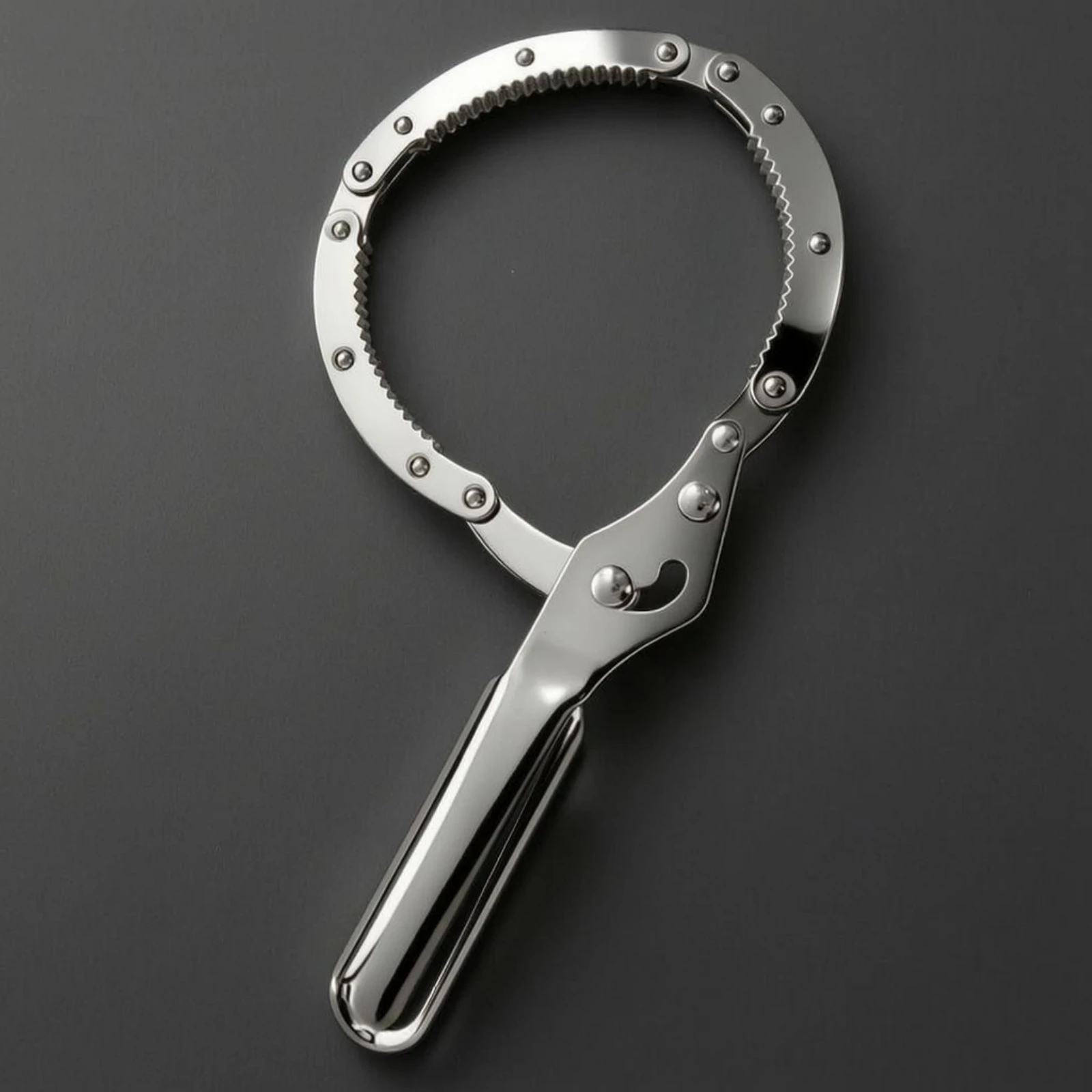 Serrated Grip Oil Filter Wrench Filter Removal Tool with Serrated Jaws Garage Tool for Vehicle Service Work
Serrated Grip Oil Filter Wrench Filter Removal Tool with Serrated Jaws Garage Tool for Vehicle Service Work
