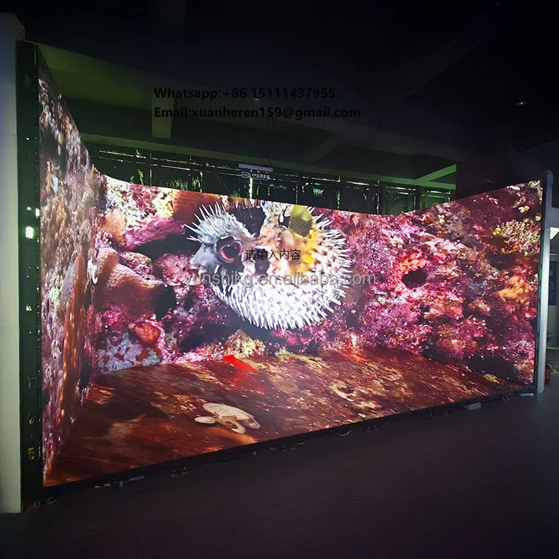 High-Pitched Indoor XR Studio 3D TV P1.8 P2.5 Full HD VFX VR Film Virtual Production Equipment Video Wall LED Retail Store
High-Pitched Indoor XR Studio 3D TV P1.8 P2.5 Full HD VFX VR Film Virtual Production Equipment Video Wall LED Retail Store