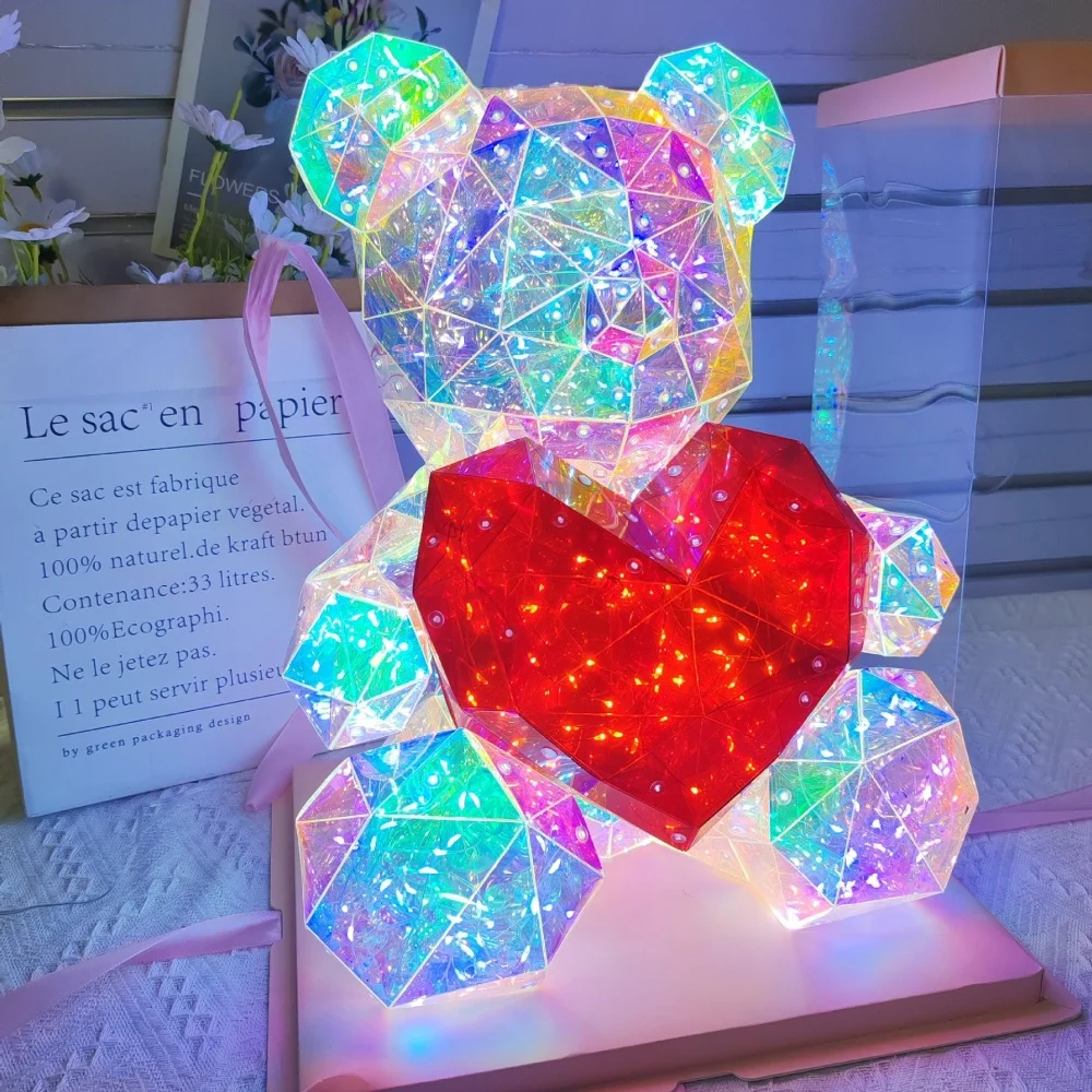 17/25/30cm Fantasy Love Teddy Bear Ornament for Mom Mother's Day Birthday Valentine's Day Gifts Wedding Anniversary Decorations
17/25/30cm Fantasy Love Teddy Bear Ornament for Mom Mother's Day Birthday Valentine's Day Gifts Wedding Anniversary Decorations