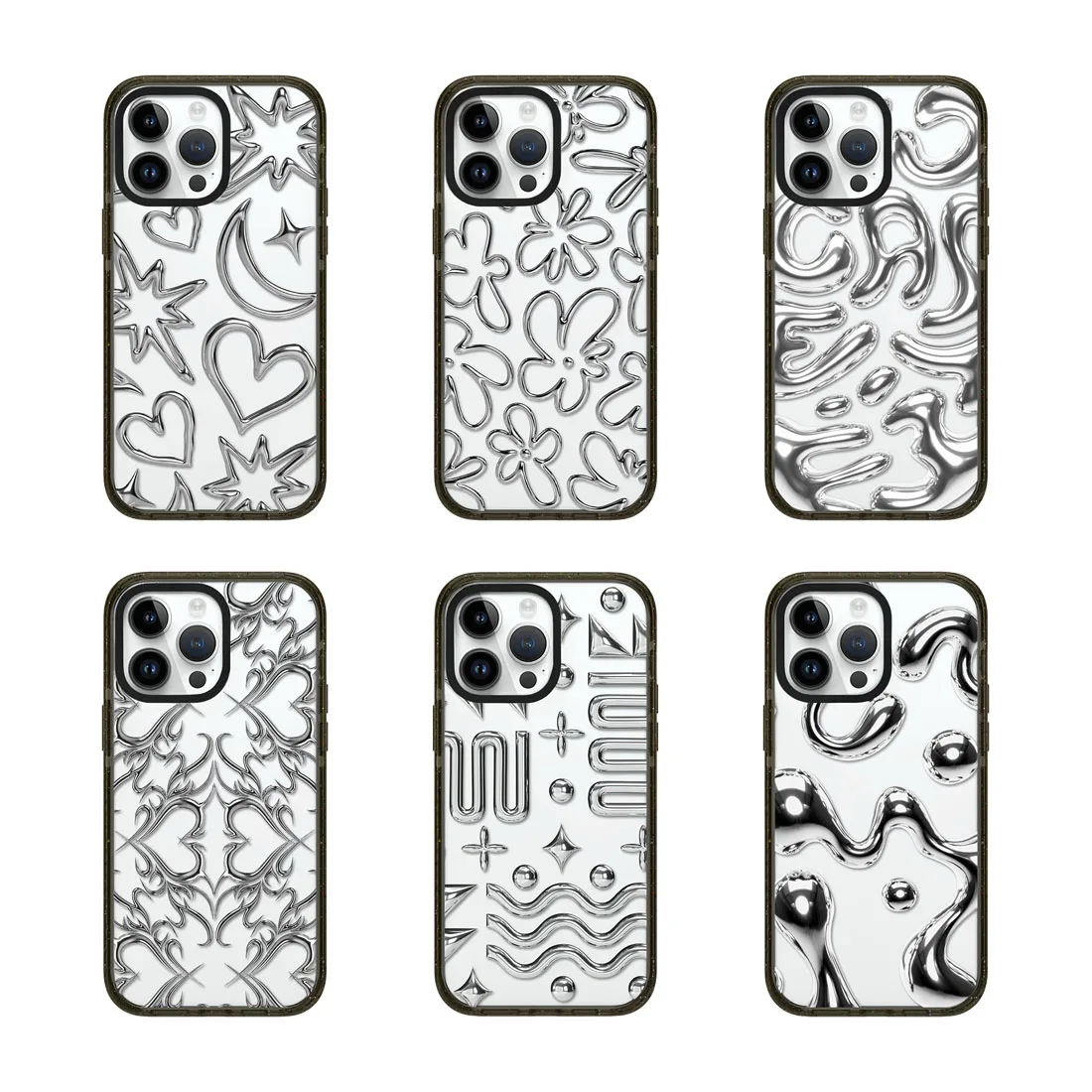 Silver Star Moon Flower 2.0 Acrylic Black Border Magnetic Phone Case Cover for IPhone 16 15 14 13 12 Pro Max Case
Silver Star Moon Flower 2.0 Acrylic Black Border Magnetic Phone Case Cover for IPhone 16 15 14 13 12 Pro Max Case