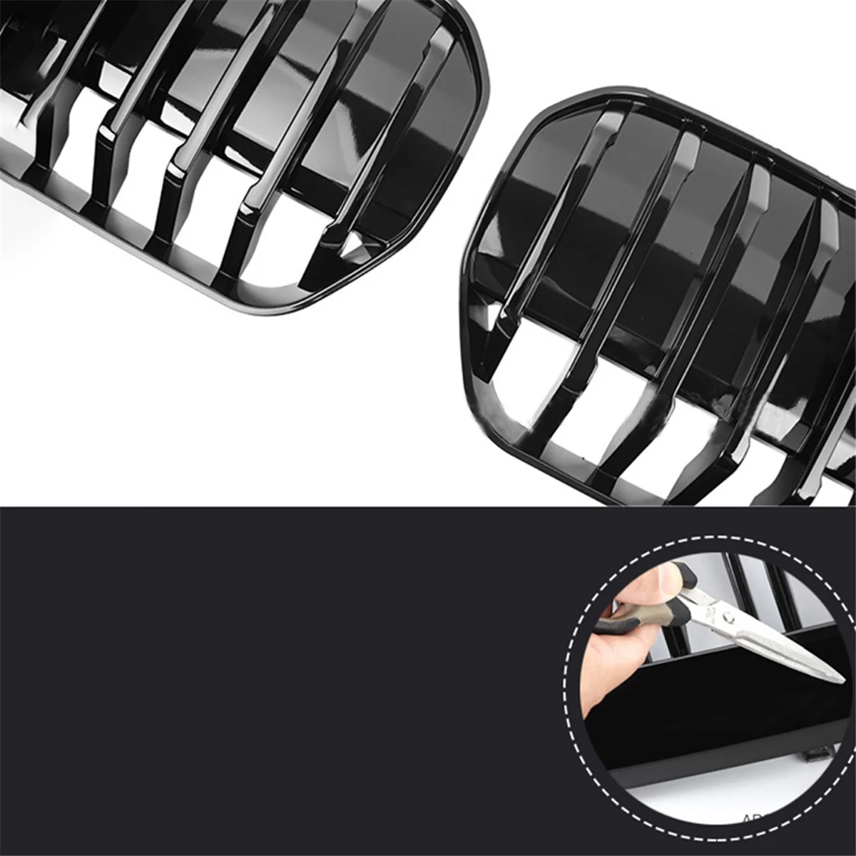 Black Front Bumper Kidney Grill for BMW G08 IX3 2020-2023 M Style Air Intake Grille Car Racing Grilles Body Kit
Black Front Bumper Kidney Grill for BMW G08 IX3 2020-2023 M Style Air Intake Grille Car Racing Grilles Body Kit