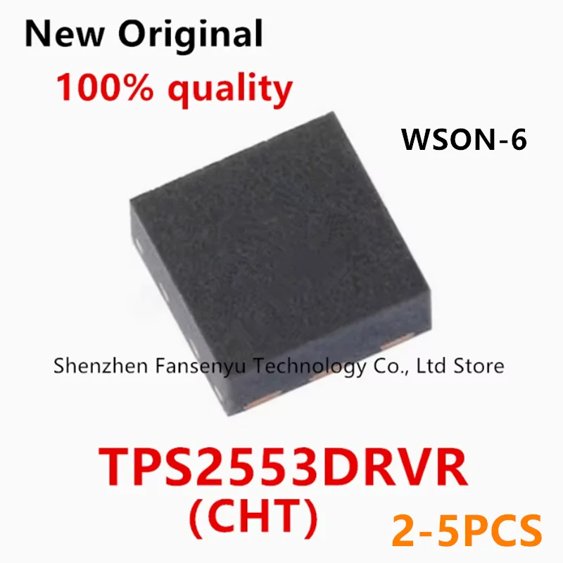 (2-5pcs)100% New original TPS2553DRVR TPS2553DRV TPS2553 CHT WSON-6 Chipset
(2-5pcs)100% New original TPS2553DRVR TPS2553DRV TPS2553 CHT WSON-6 Chipset