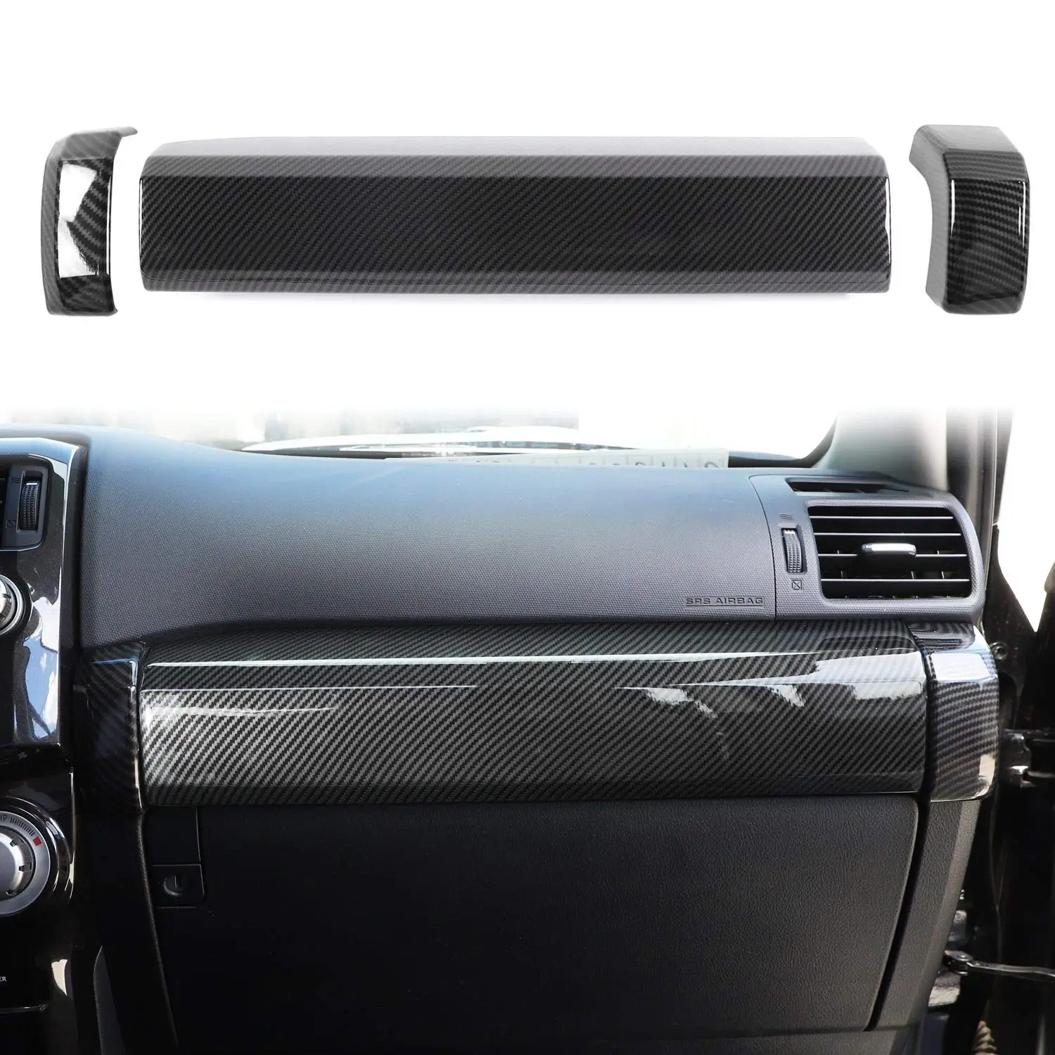 Carbon Fiber ABS Dashboard Trim Set For Toyota 4Runner 2010-2024 Passenger Side Interior Decor 3 Pieces
Carbon Fiber ABS Dashboard Trim Set For Toyota 4Runner 2010-2024 Passenger Side Interior Decor 3 Pieces