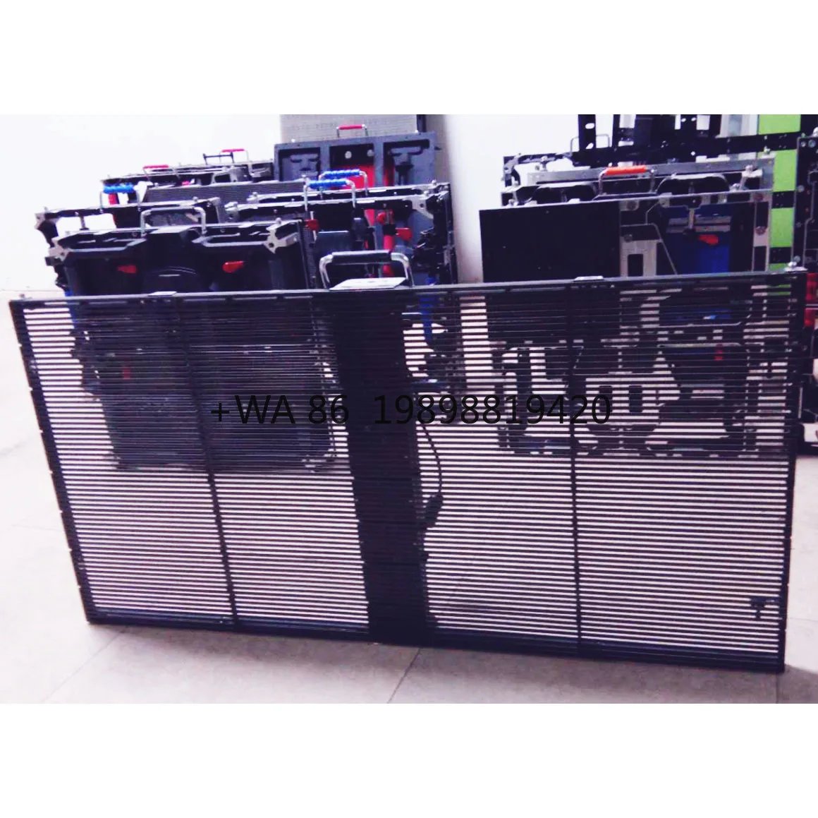 Indoor High-Power P3.91mm Pixel Pitch 1000cd/m Transparent Curtain LED Display Module for Window Signage
Indoor High-Power P3.91mm Pixel Pitch 1000cd/m Transparent Curtain LED Display Module for Window Signage
