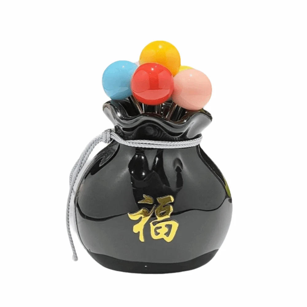 Creative Fu Bag-shaped Fruit Fork Set Anti-scald Decorative Fu Bag-shaped Fruit Stick Rustproof Comfortable Grip
Creative Fu Bag-shaped Fruit Fork Set Anti-scald Decorative Fu Bag-shaped Fruit Stick Rustproof Comfortable Grip