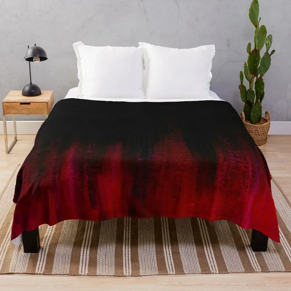 Red and Black Abstract Throw Blanket Warm Plush Fuzzy Blanket for Living Room
Red and Black Abstract Throw Blanket Warm Plush Fuzzy Blanket for Living Room
