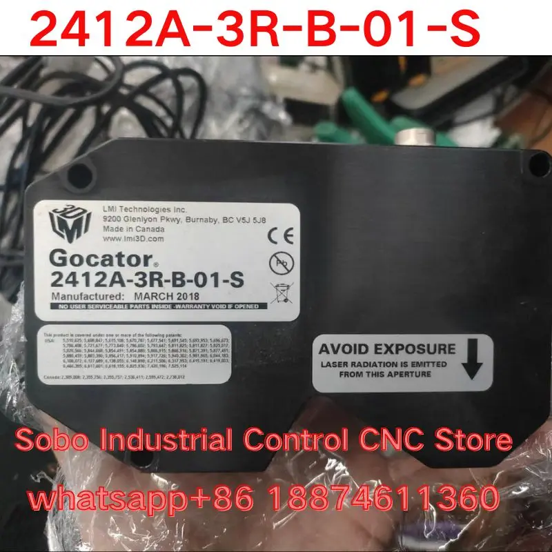 Second-hand tested OK Line laser sensor 2412A-3R-B-01-S
Second-hand tested OK Line laser sensor 2412A-3R-B-01-S