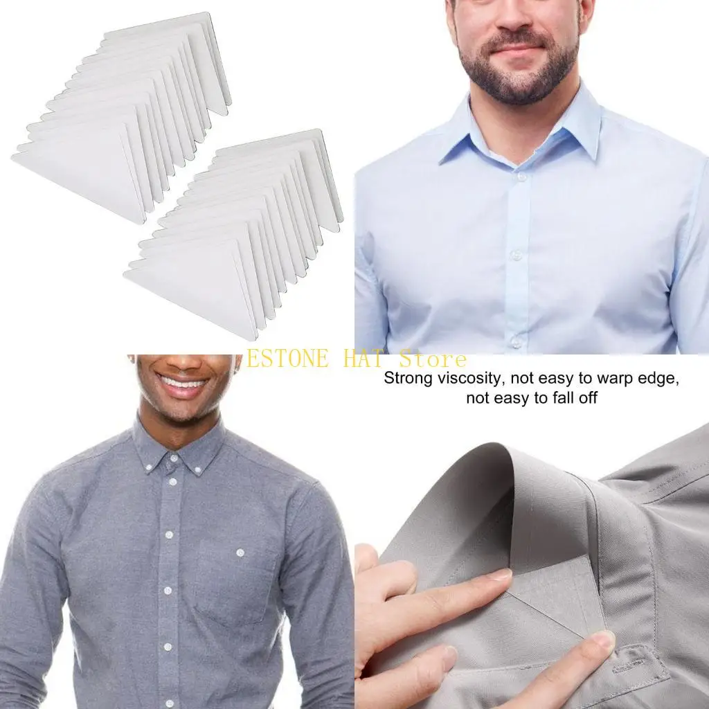 49MF 30Pieces Shirt Collar Fixers Sticker for Formal Occasion Suit Collar Stand Pad
49MF 30Pieces Shirt Collar Fixers Sticker for Formal Occasion Suit Collar Stand Pad
