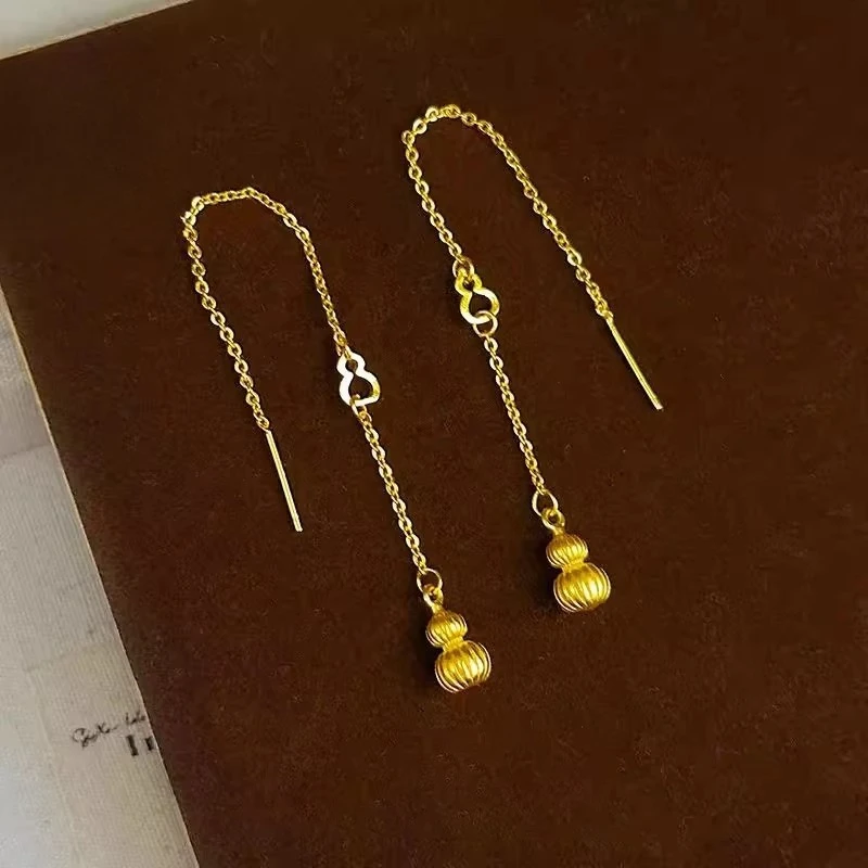women's retro high-end gourd earrings, gifts for mother 
women's retro high-end gourd earrings, gifts for mother